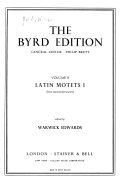 Latin motets (from manuscript sources) /