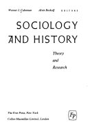 Sociology and history: theory and research.