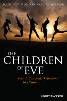 The children of Eve : population and well-being in history /