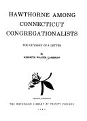 Hawthorne among Connecticut congregationalists : the odyssey of a letter /