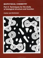 Techniques for the study of biological structure and function /