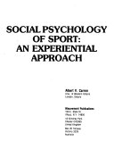 Social psychology of sport : an experiential approach /