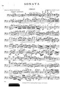 Sonata in G minor, opus 65, for cello and piano /