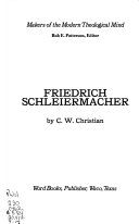 Friedrich Schleiermacher /
