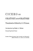 Cicero on oratory and orators.