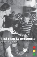 Teaching and its predicaments /