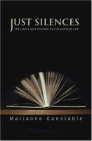 Just silences : the limits and possibilities of modern law /