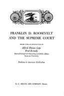 Franklin D. Roosevelt and the Supreme Court,