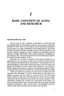 Aging sensory systems and perception /
