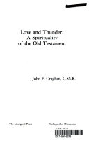 Love and thunder, a spirituality of the Old Testament /