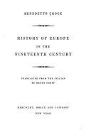 History of Europe in the nineteenth century.