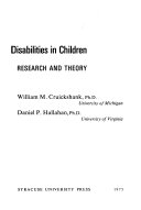 Perceptual and learning disabilities in children /