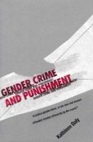 Gender, crime, and punishment /