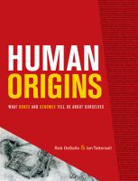 Human origins : what bones and genomes tell us about ourselves /