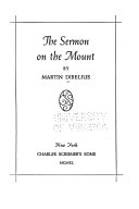 The Sermon on the Mount,