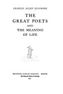 The great poets and the meaning of life.