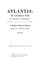 Atlantis: the antediluvian world.