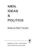 Men, ideas & politics; essays,