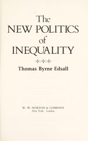 The new politics of inequality /