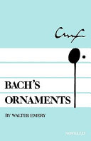Bach's ornaments.