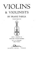 Violins & violinists;