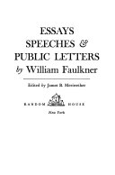 Essays, speeches & public letters.