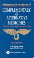 Professional's handbook of complementary & alternative medicines /