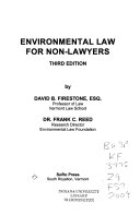 Environmental law for non-lawyers /