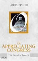 On appreciating Congress : the people's branch /