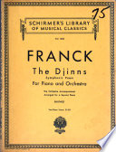The djinns, symphonic poem for piano and orchestra, with the orchestral accompaniment arranged for second piano.