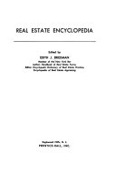 Real estate encyclopedia.
