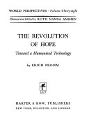 The revolution of hope, toward a humanized technology.