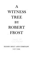 A witness tree,