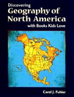 Discovering geography of North America with books kids love /
