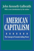 American capitalism : the concept of countervailing power /