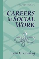 Careers in social work /