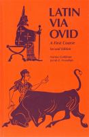 Latin via Ovid : a first course /
