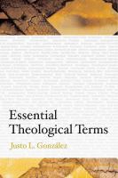 Essential theological terms /