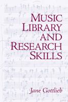Music library and research skills /
