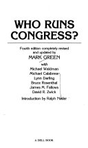 Who runs Congress? /
