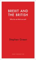 Brexit and the British : who are we now? /