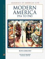 Modern America, 1914 to 1945 /