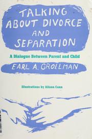 Talking about divorce : a dialogue between parent and child /
