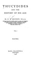 Thucydides and the history of his age.