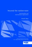 Beyond the nation state : functionalism and international organization /
