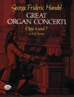Great organ concerti, opp. 4 and 7 : in full score /