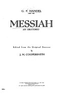 Messiah; an oratorio,