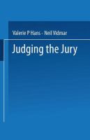 Judging the jury /