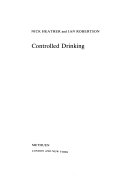 Controlled drinking /