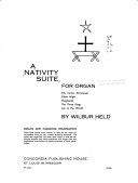 A Nativity suite : for organ /